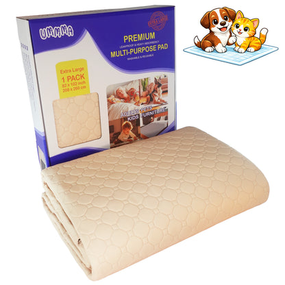 UMMMA Multipurpose Protection Pad – Beige, 82" × 102"