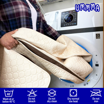 UMMMA Multipurpose Protection Pad – Beige, 82" × 102"