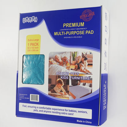 UMMMA Multipurpose Protection Pad – Teal, 82" × 102"